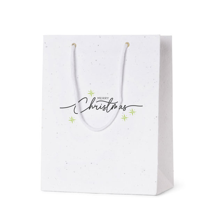 Seed paper bag Christmas | Eco gift